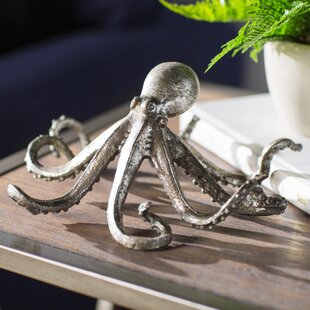 Gold Octopus Statue | Wayfair